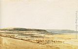 Thomas Girtin The Taw Estuary, Devon painting
